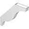 Ekena Millwork 4-in. W x 28-in. D x 32-in. H Funston Architectural Grade PVC Knee Brace BRCP04X28X32FST - alternate 4